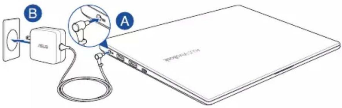 ASUS VivoBook S13 S333 - Chargez la batterie de l'ordinateur portable - 2