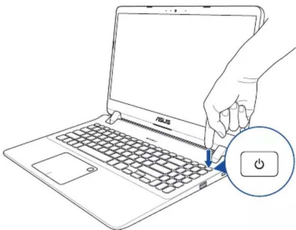 ASUS VivoBook X507 - Appuyez sur le bouton d'alimentation - 1