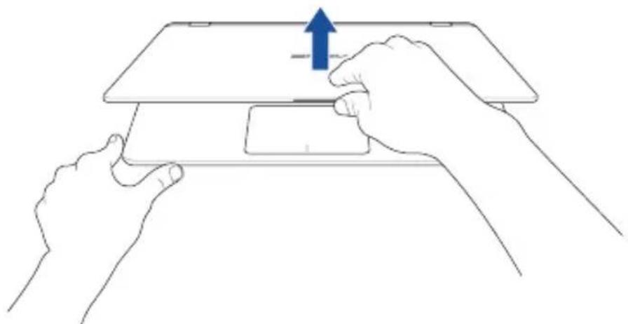 ASUS VivoBook X507 - Soulevez le panneau d'affichage - 1