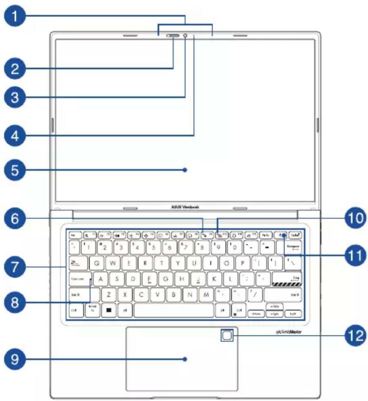 ASUS VivoBook 16 OLED - Modèle 14" - 1