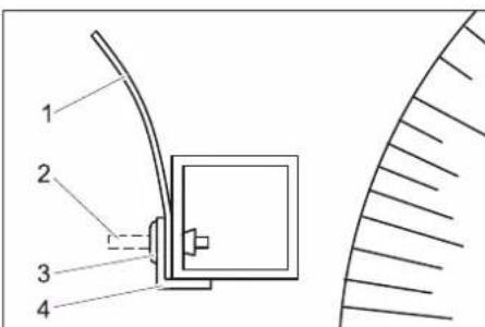 Kärcher RBS 6000 - Colocar la proteccion contra salpicaduras - 1