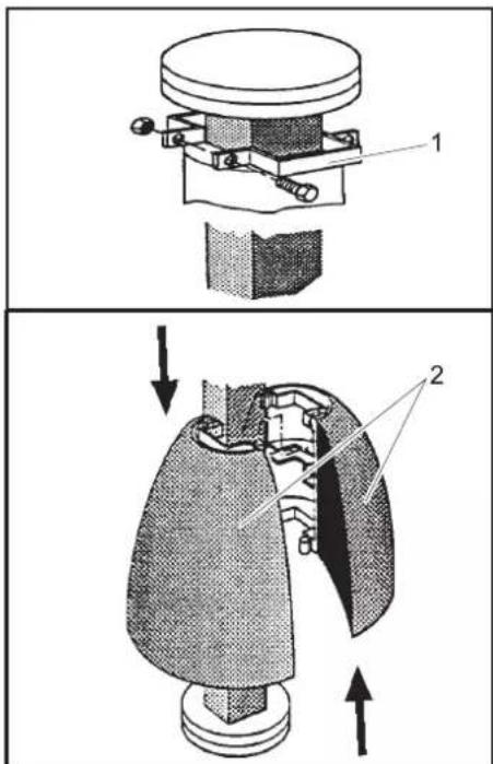 Kärcher RBS 6000 - Arbre à quatre pans avec demi-coques - 1