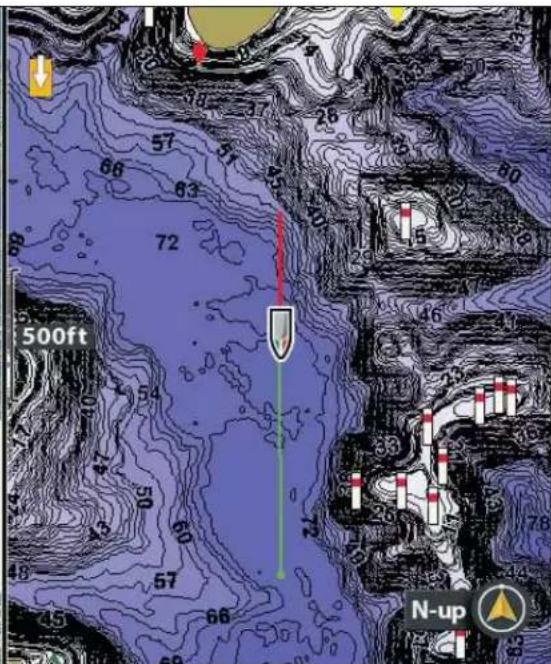 HUMMINBIRD Helix 7 Chirp DI G2 - Ajuster la transparence de superposition - 2