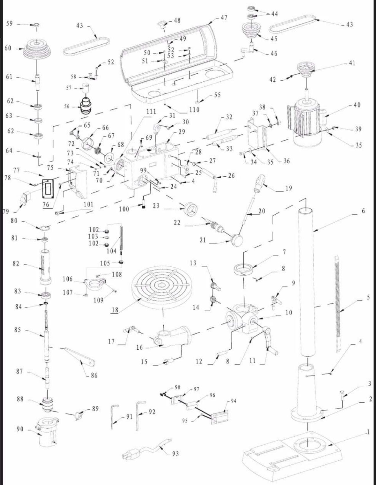 General International DP2003 - SCHÉMA - 1