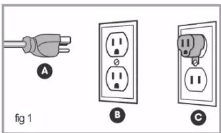 General International DP2003 - GROUNDING INSTRUCTIONS - 1