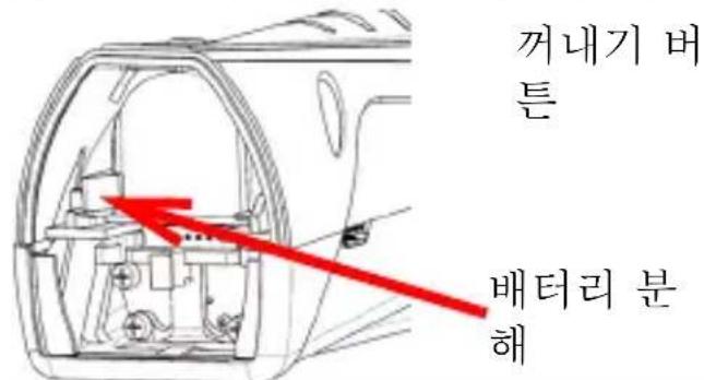 꺼내기 버튼 배터리 분해