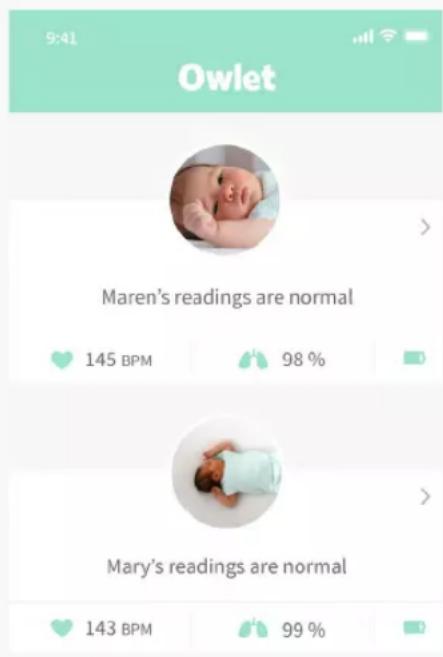 Owlet Smart Sock 3 - Bevægelser - 2