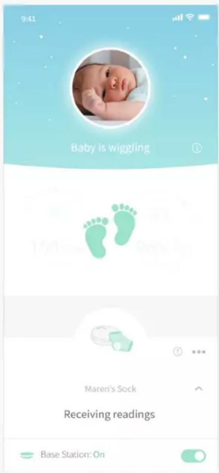 Owlet Smart Sock 3 - 갖은 움직임 - 1