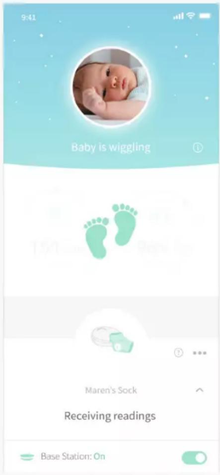 Owlet Smart Sock 3 - Bevægelser - 1