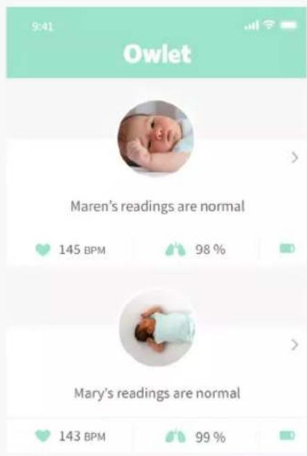 Owlet Smart Sock 3 - Sovelluksen käyttöoikeuden jakaminen - 1