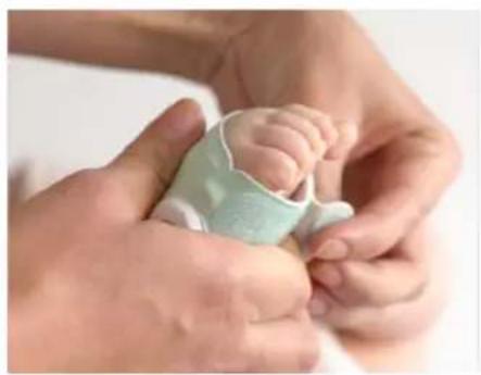 Owlet Smart Sock 3 - 삭스 고정하기 - 1