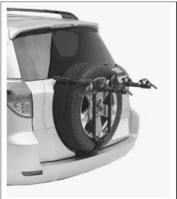 Hollywood Racks SR1 - Installation Instructions for Hollywood SR1 Spare Tire Bicycle Carriers - 2