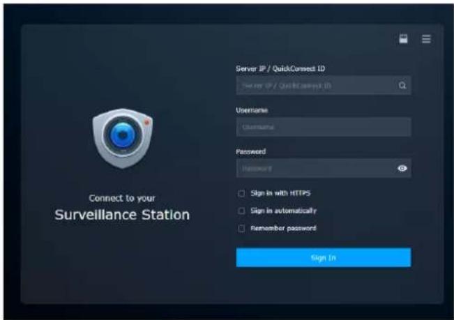 SYNOLOGY VS600HD - Connexion du VS600HD à votre Synology NAS/NVR - 1