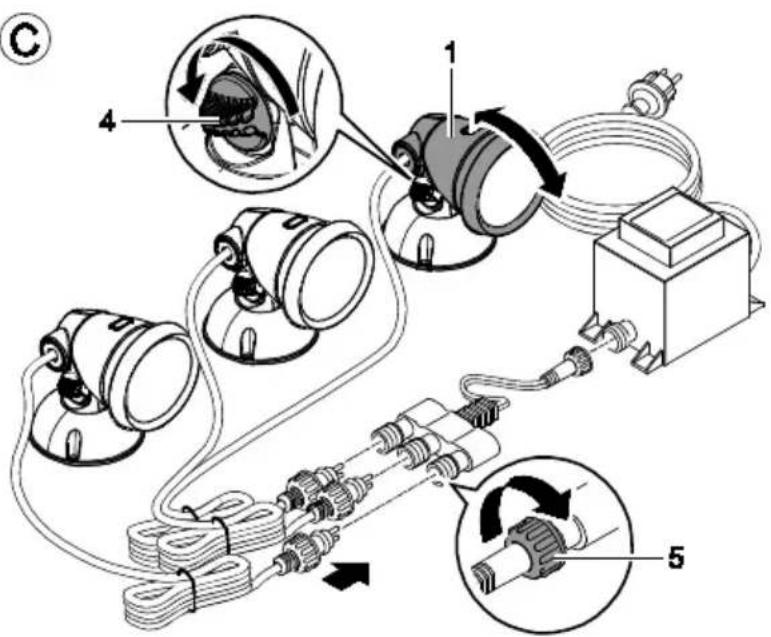 Technical diagram showing exploded view of a mechanical assembly with labeled components and directional arrows indicating motion or assembly steps.