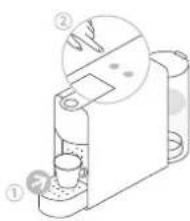 NESPRESSO Essenza Mini C30 - Programming the Water Volume / Programmation du volume d'eau - 2