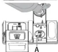 HOTPOINT H7I HP42 LO - FILLING THE RINSE AID DISPENSER - 1