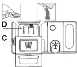 HOTPOINT H7I HP42 LO - FILLING THE DETERGENT DISPENSER - 1