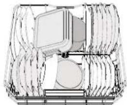 HOTPOINT H7I HP42 LO - SUJECIONES PLEGABLES CON POSICIÓN AJUSTABLE - 2