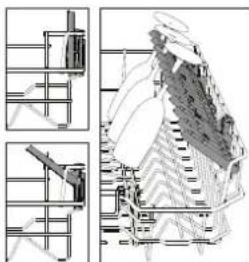 HOTPOINT H7I HP42 LO - FOLDABLE FLAPS WITH ADJUSTABLE POSITION - 1