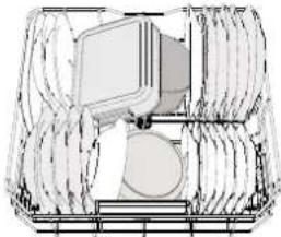 HOTPOINT H7I HP42 LO - LOWER RACK - 1