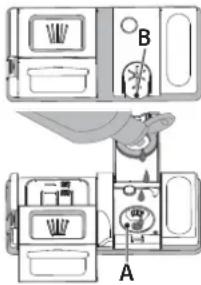 HOTPOINT H7I HP42 LO - LLENADO DEL DISPENSADOR DEL ABRILLANTADOR - 1