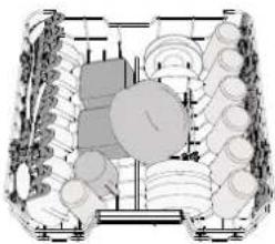HOTPOINT H7I HP42 LO - ВЕРХНІЙ КОШИК - 1