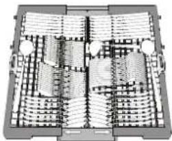 HOTPOINT H7I HP42 LO - IRANKIŲ LENTYNĖLĖ - 1
