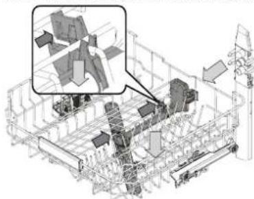 HOTPOINT H7I HP42 LO - LIMPIEZA DE LOS BRAZOS ASPERSORES - 1