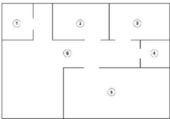 Sygonix SY-5040172 - Aanbevolen montageplaatsen voor rookmelders - 2