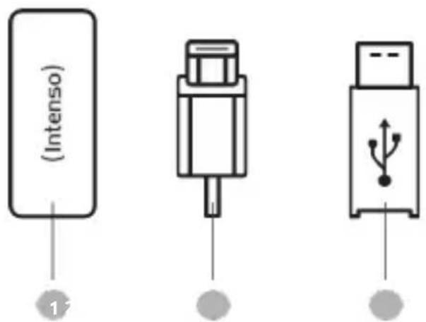 INTENSO TX100 - Scope of delivery - 1