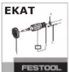 FESTOOL CXS 12 - Verletzungsgefahr, Stromschlag - 2