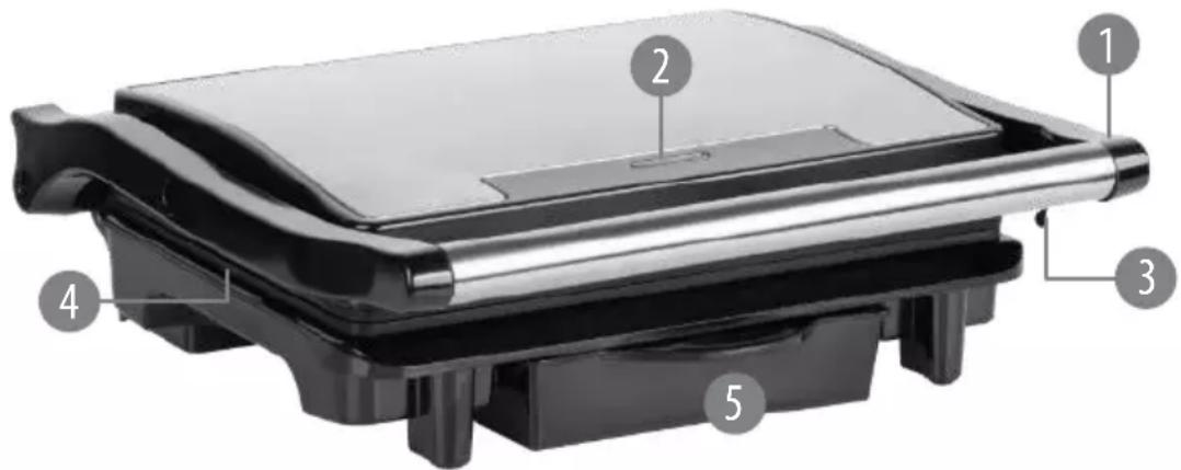 Teesa Panini TSA3232 - BESCHRIJVING VAN HET PRODUCT - 1