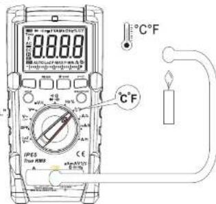 Uni-T UT191T - Mesure de température - 1