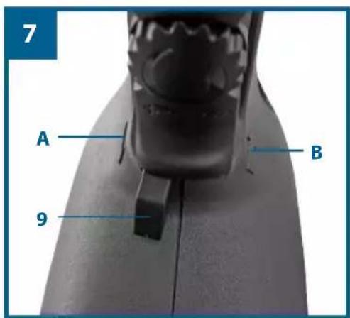 Workzone WZBH 600 - Senso di rotazione Posizione del selettore - 2