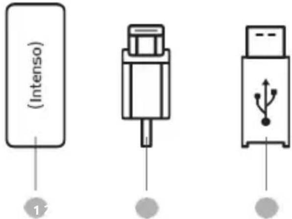 INTENSO TX500 - OVERZICHT INHOUD VERPAKKING - 1