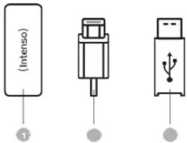 INTENSO TX500 - Obsah dodávky - 1