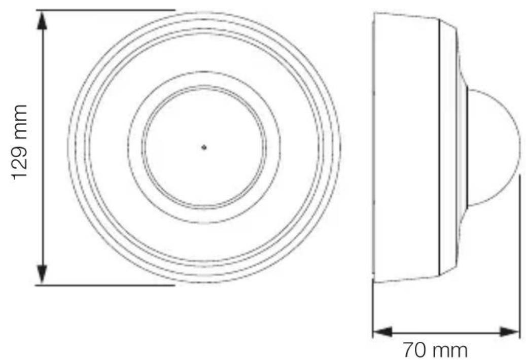 129 mm 70 mm