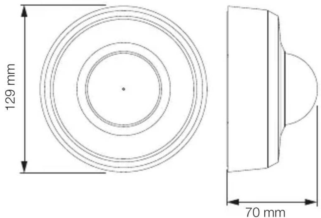 129 mm 70 mm