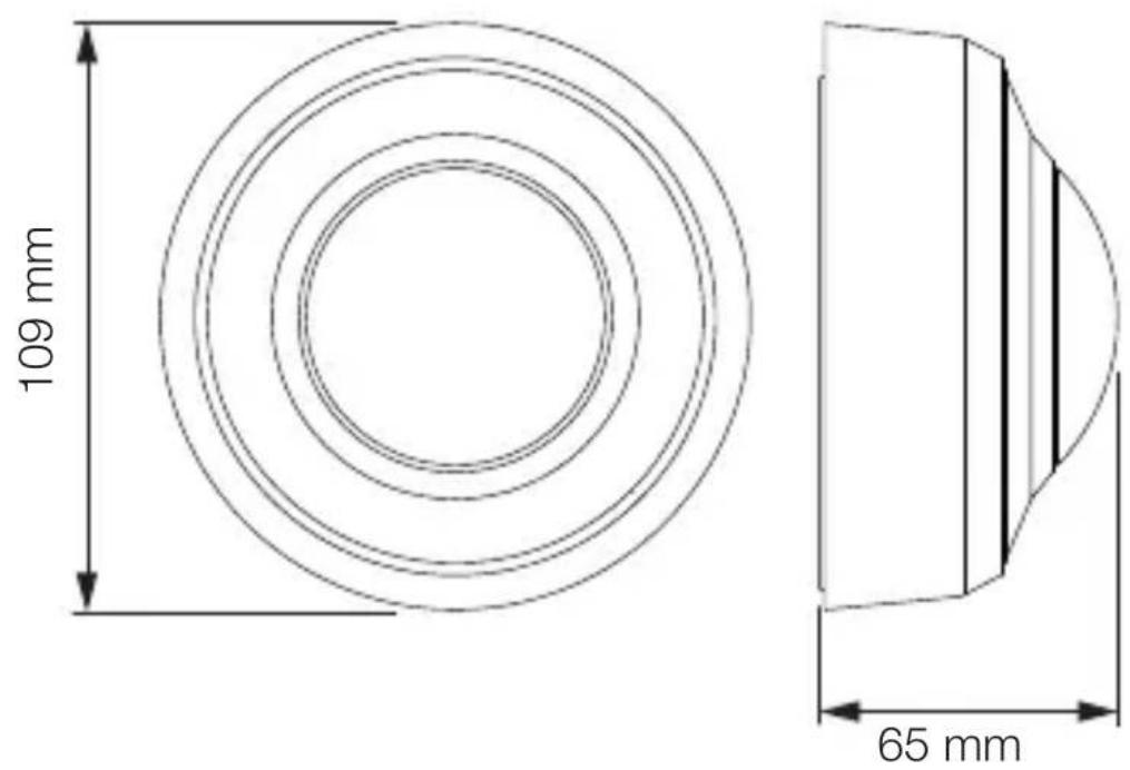 109 mm 65 mm