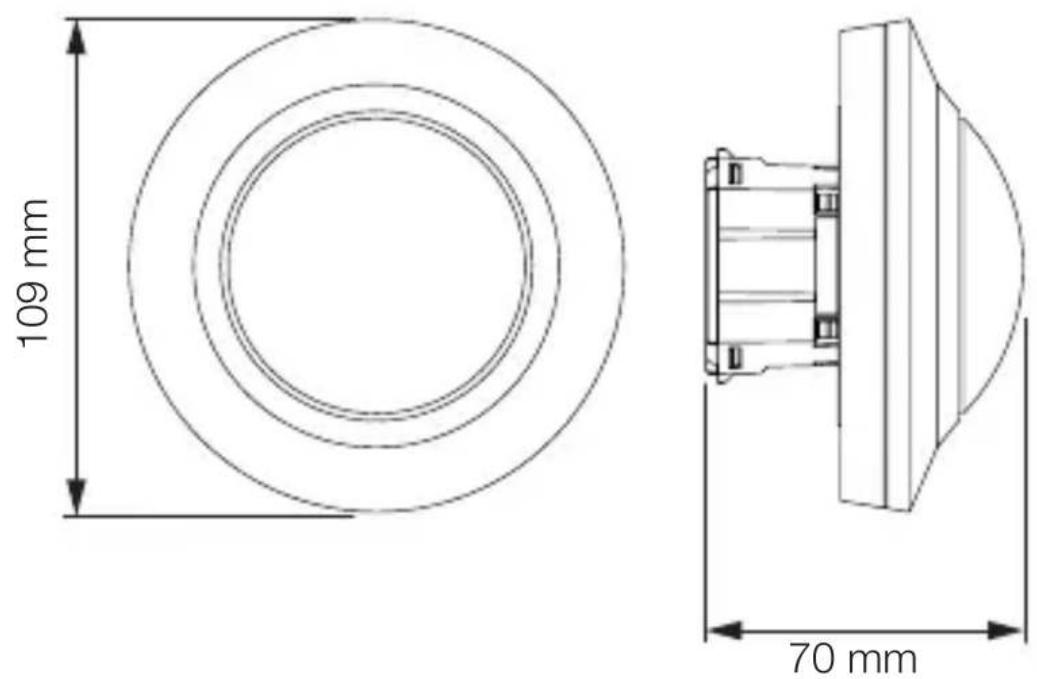 109 mm 70 mm