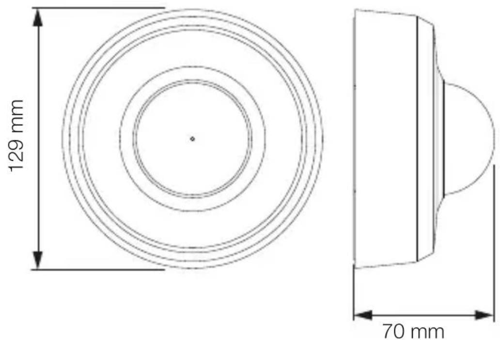 129 mm 70 mm