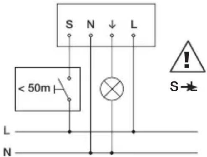 STEINEL PD-8 ECO COM1 - Schaltplan COM 1 Unterputz - 1