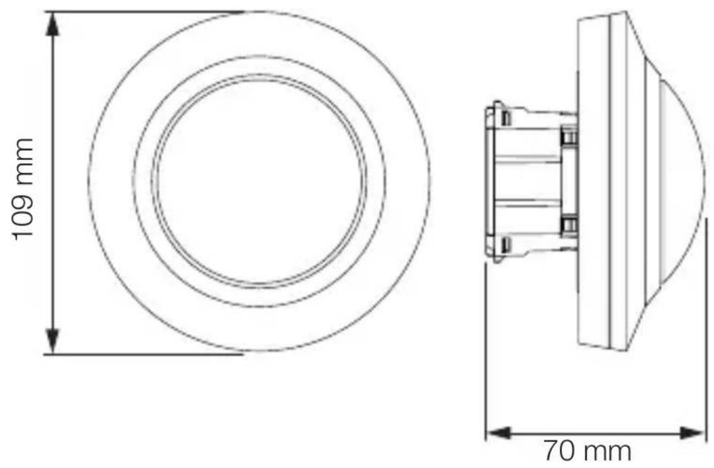 109 mm 70 mm