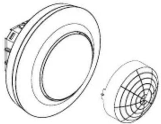 STEINEL PD-8 ECO COM1 - Toimituslaajuus, MD / PD -8 ECO COM1, uppoasennus - 1