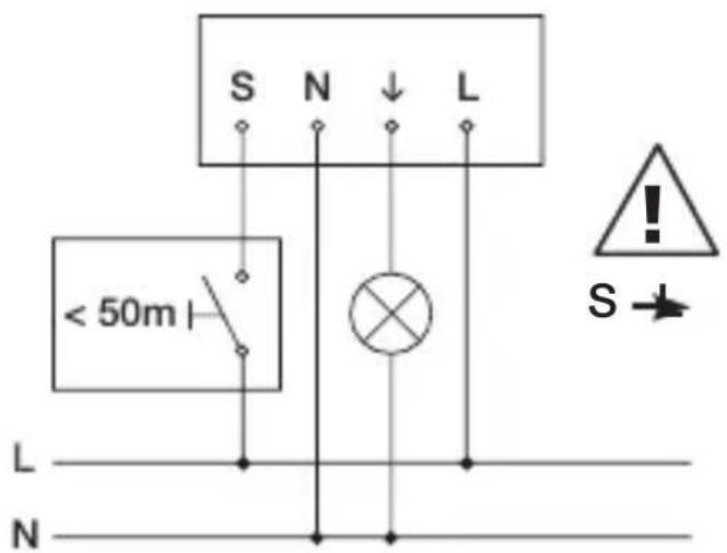 STEINEL PD-24 ECO COM1 - Schakelschema COM1 inbouw - 1