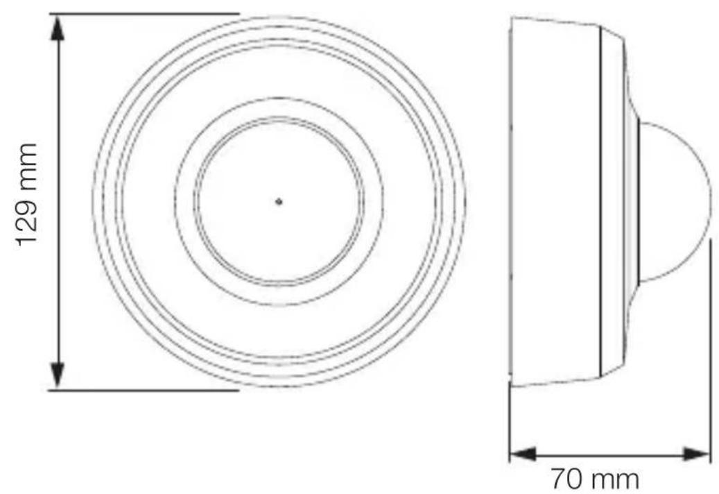129 mm 70 mm