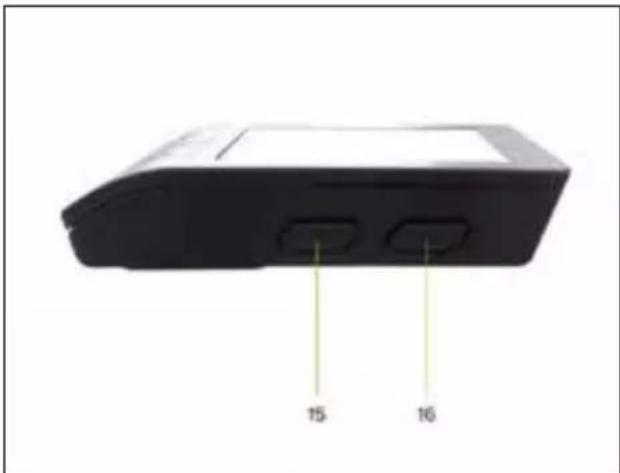 Argento Piuma Plus U16 - Encendido/Apagado visor - 1