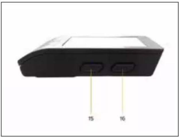 Argento Piuma Plus U16 - Übersicht über die Tasten und Symbole - 2