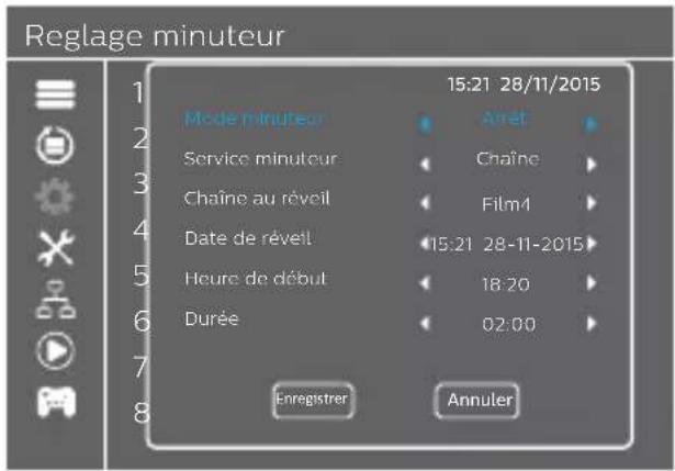 PHILIPS NeoViu T2D DTR3600 - Reglage minuteur - 1