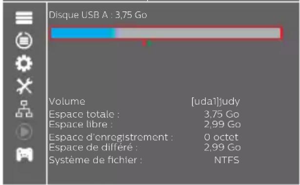 PHILIPS NeoViu T2D DTR3600 - Informations du disque dur - 1